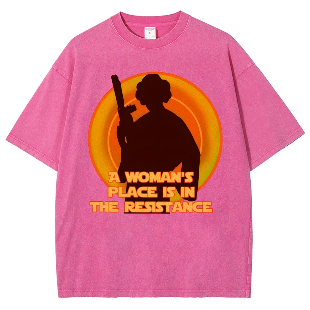 The Resistance Vintage Distressed T-shirt