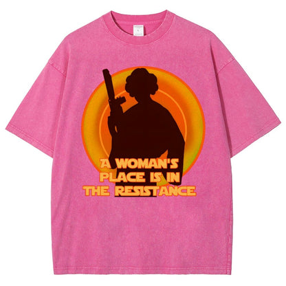The Resistance Vintage Distressed T-shirt