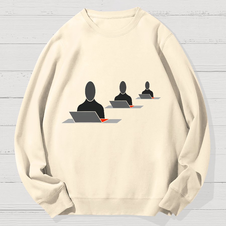 Drone Coders Geek Cotton Sweatshirt