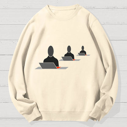 Drone Coders Geek Cotton Sweatshirt