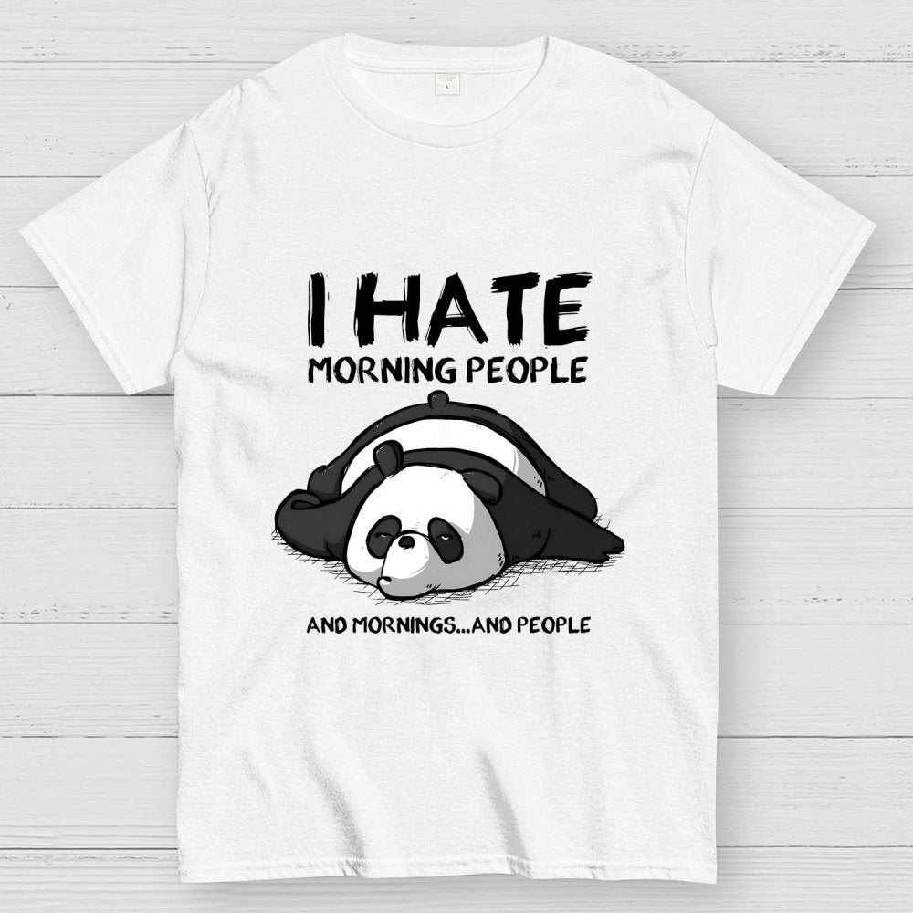 I Hate Morning People Geek T-Shirt