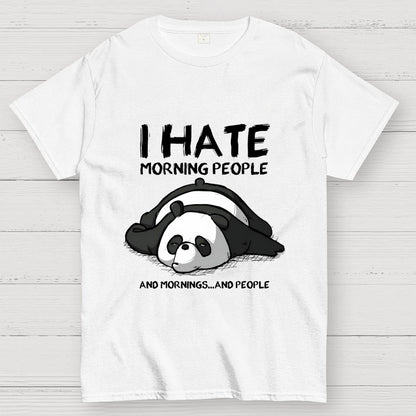 I Hate Morning People Geek T-Shirt