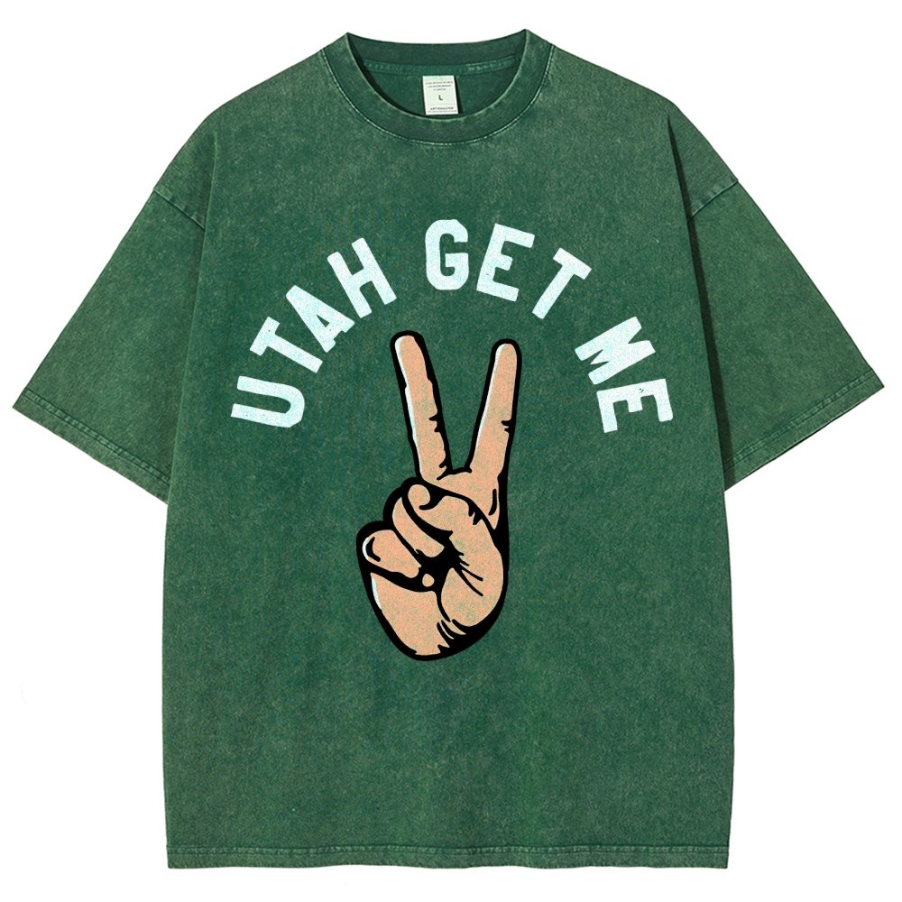 Utah Get Me Two Vintage Distressed T-shirt