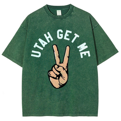 Utah Get Me Two Vintage Distressed T-shirt