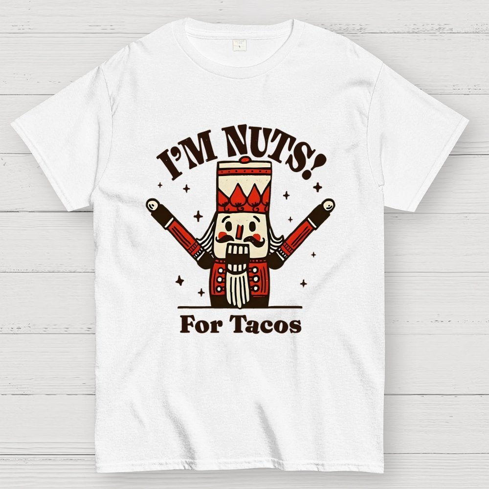 Nuts for Tacos Geek T-Shirt