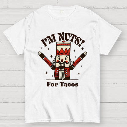 Nuts for Tacos Geek T-Shirt