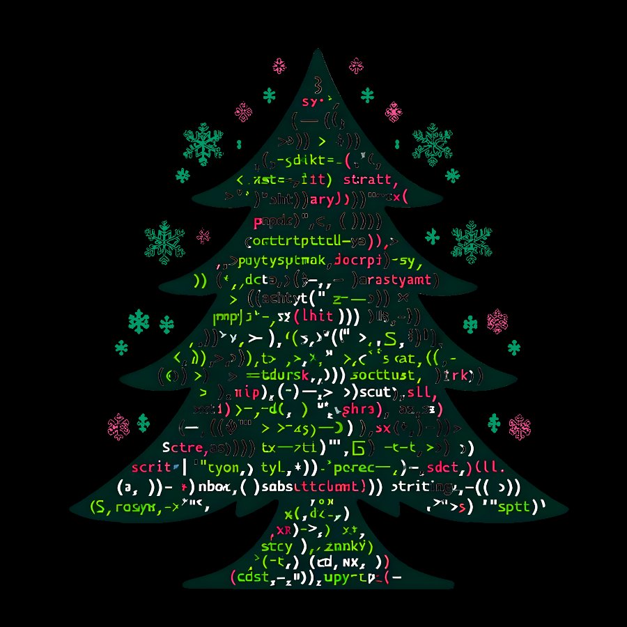 A Programmer's Christmas Tree Geek T-Shirt