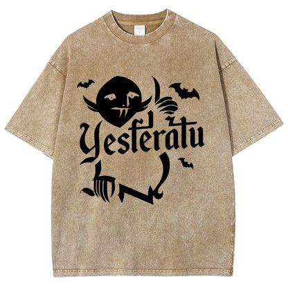 Yesferatu Vintage Distressed T-shirt