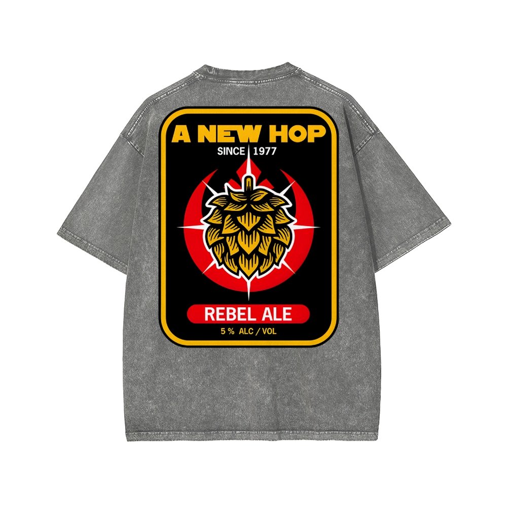 A New Starry Rebel Ale Washed T-shirt