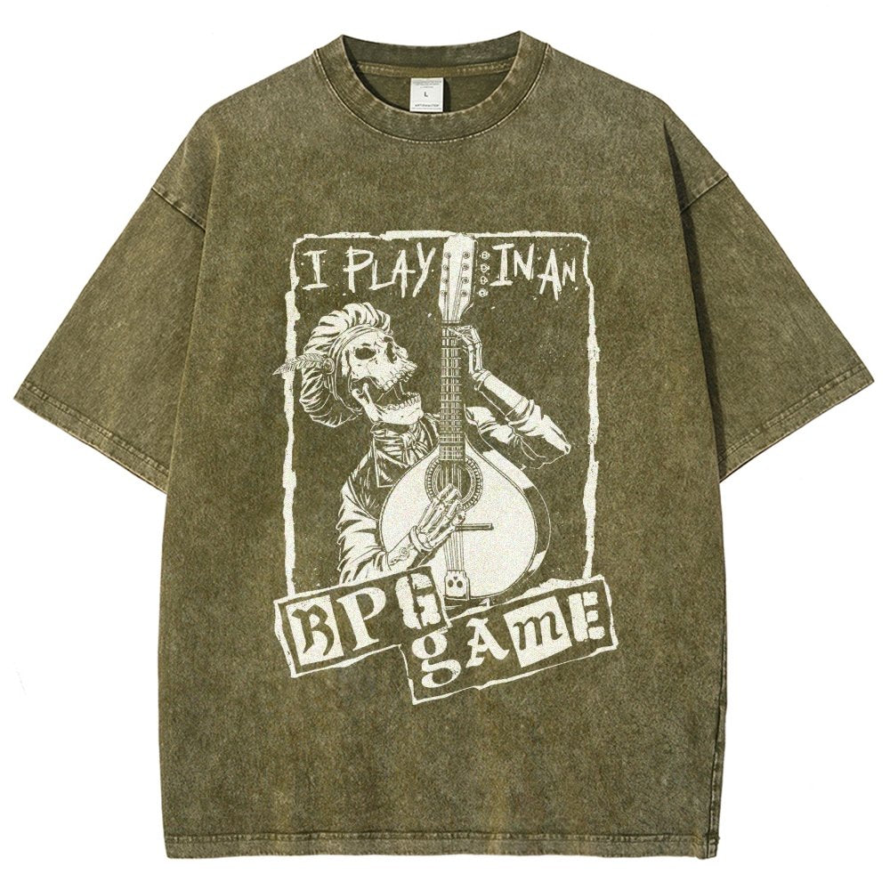 Play In An RPG Game Vintage Distressed T-shirt
