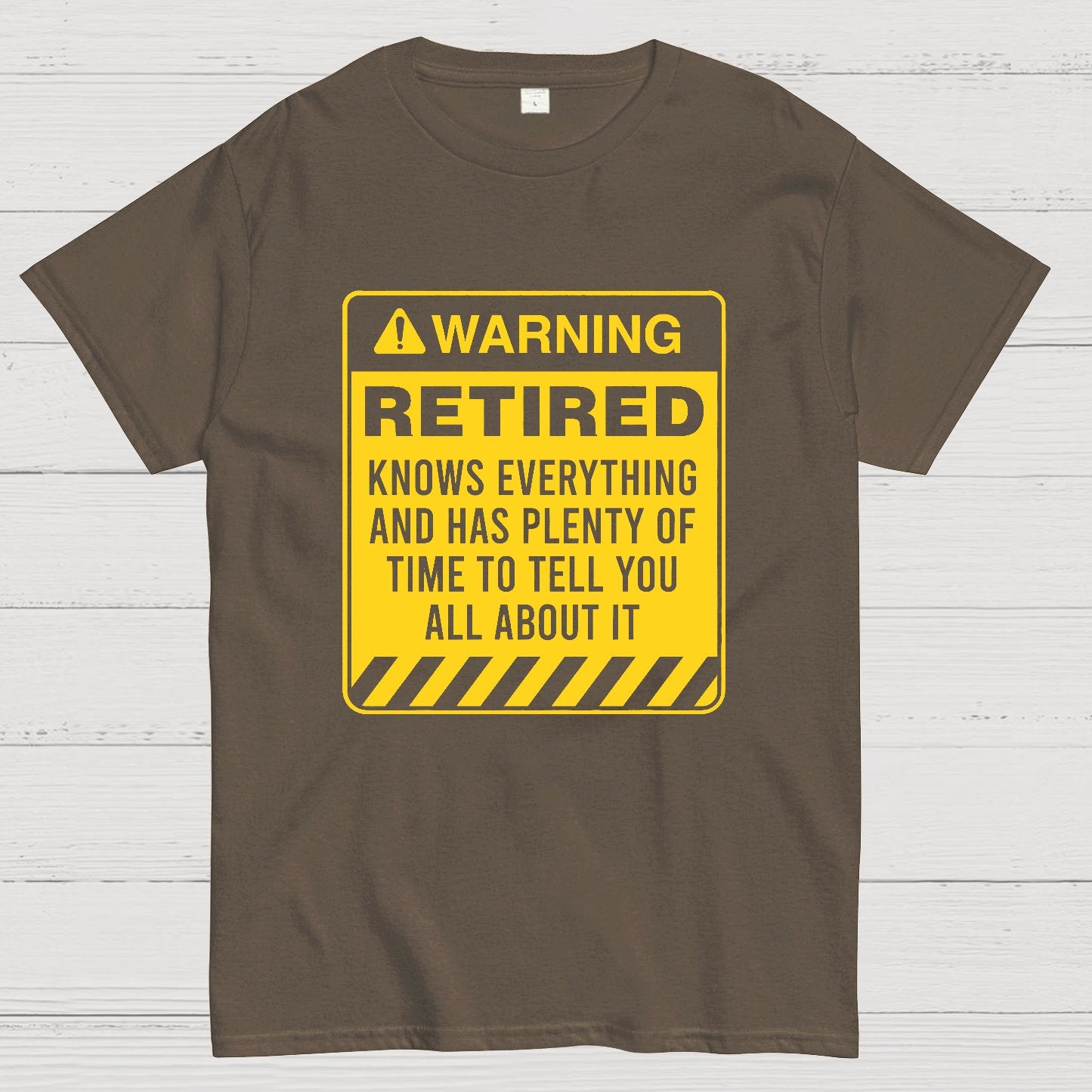 Retired Warning Geek T-Shirt