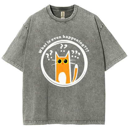 What is Even Happening Vintage Distressed T-shirt