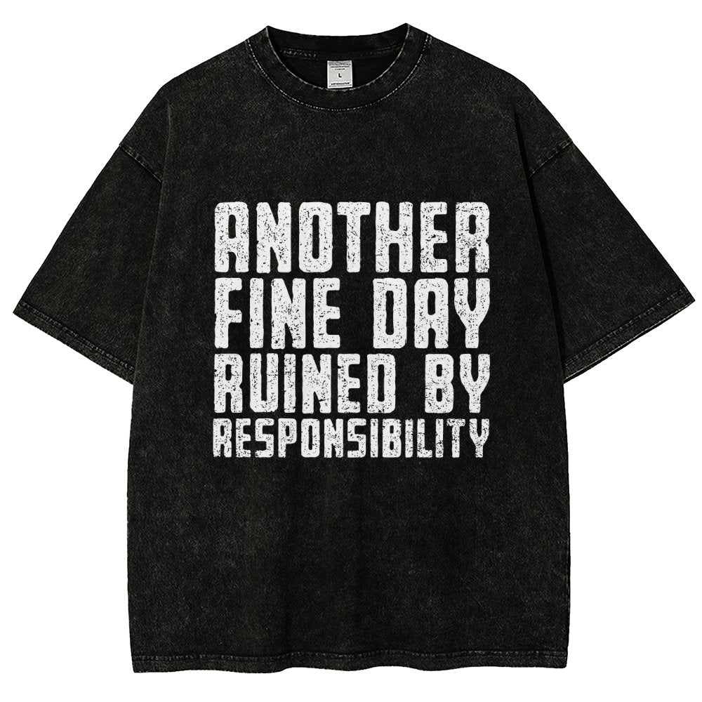 Another Fine Day Vintage Distressed T-shirt