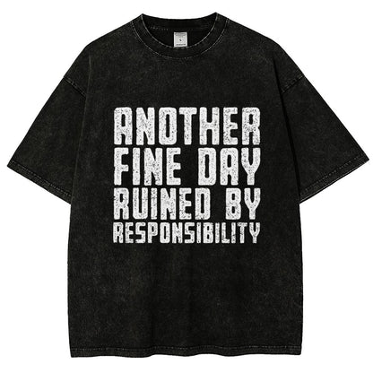 Another Fine Day Vintage Distressed T-shirt