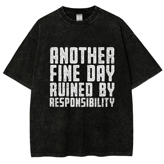 Another Fine Day Vintage Distressed T-shirt