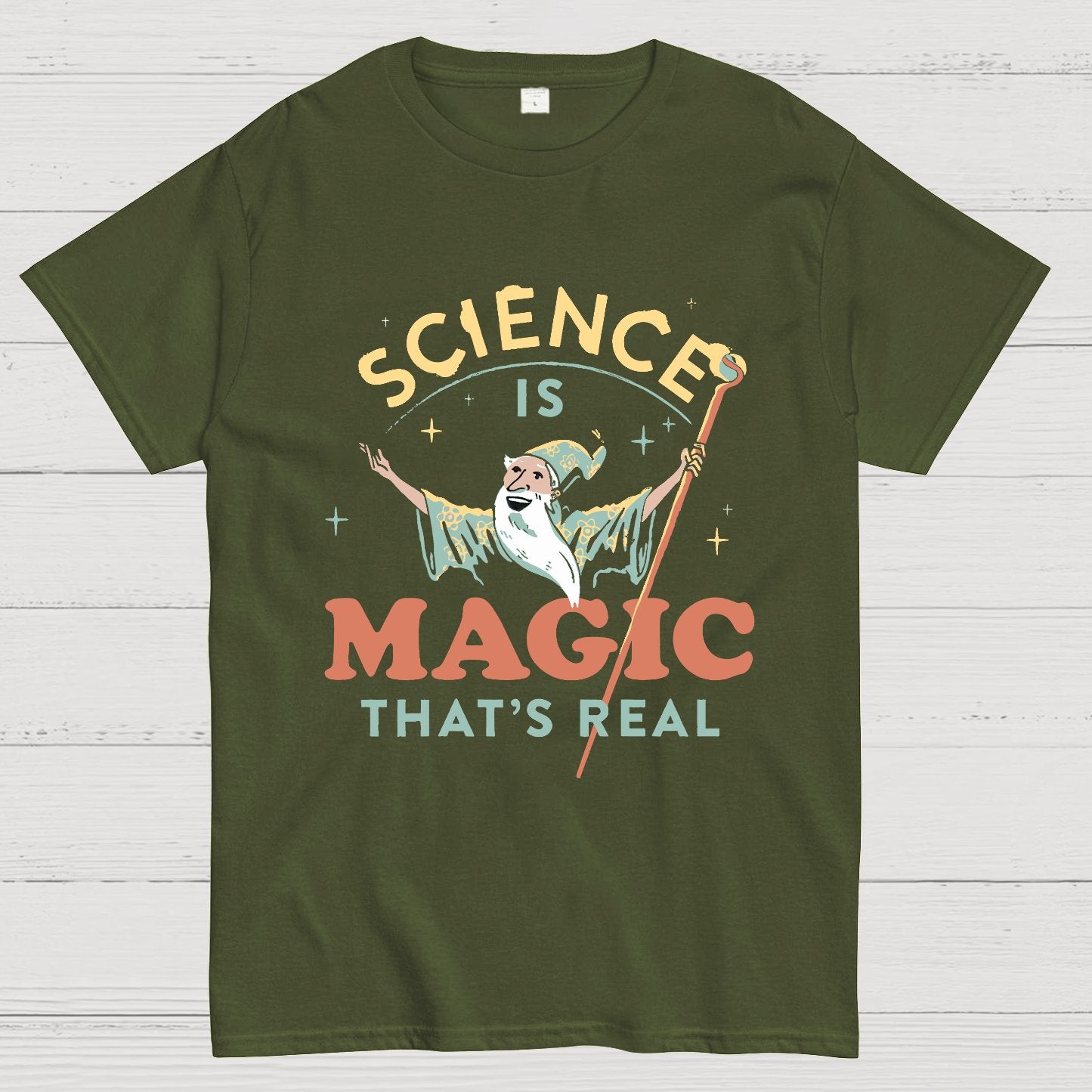 Science Is Magic That‘s Real Geek T-Shirt
