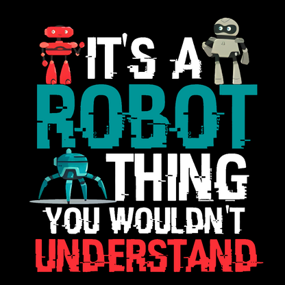 Robot Science Geek T-Shirt
