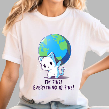 I'm Fine Everything Is Fine Geek T-Shirt