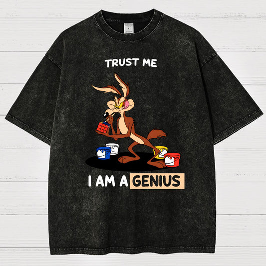 Trust Me I'm A Genius Vintage Distressed T-shirt