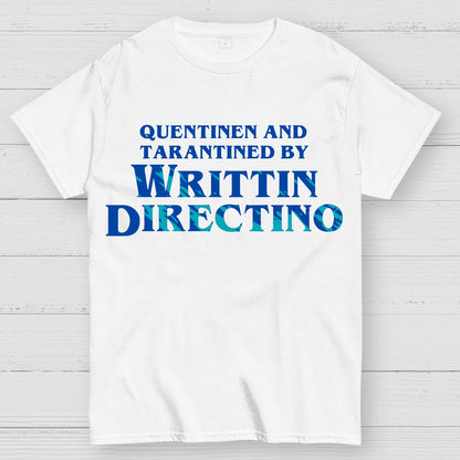 Writtin Directino Geek T-Shirt