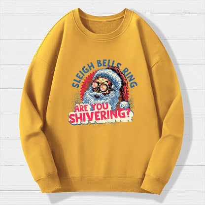 Sleigh Bells Ring Geek Cotton Sweatshirt