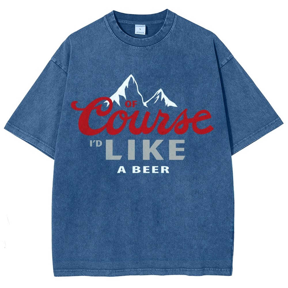 Thanks for the Beer!Course LIKE A BEER Vintage Distressed T-shirt