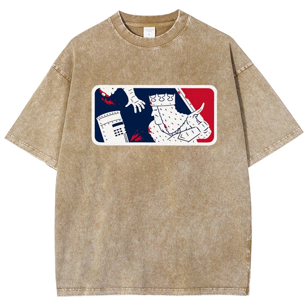 No-Pass League! Vintage Distressed T-shirt