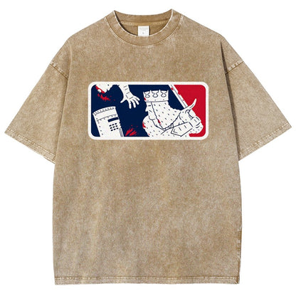 No-Pass League! Vintage Distressed T-shirt