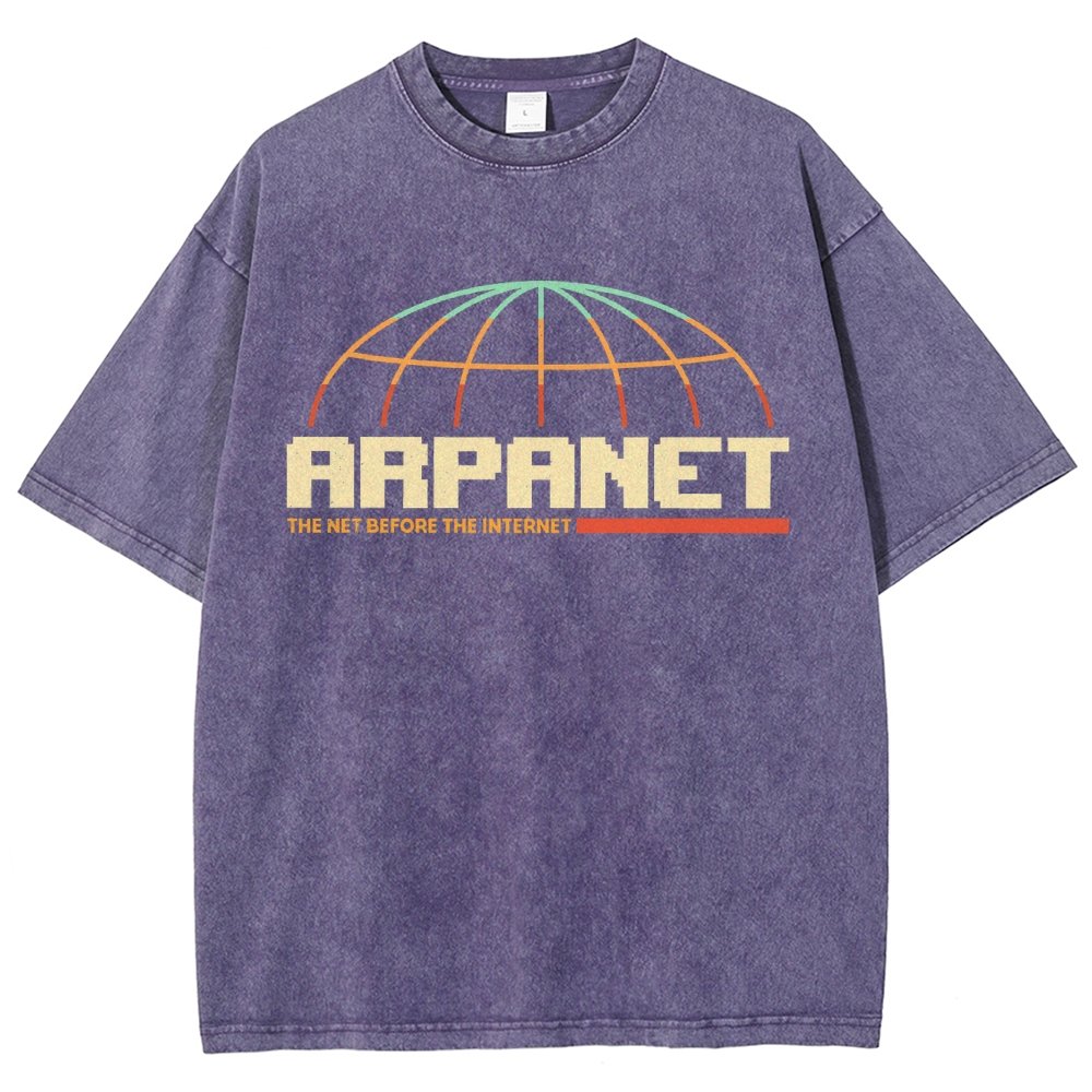 Retro Network Vintage Distressed T-shirt