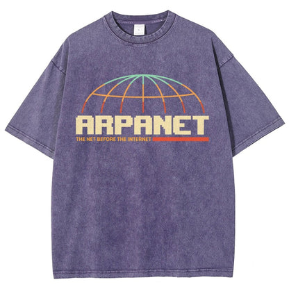 Retro Network Vintage Distressed T-shirt