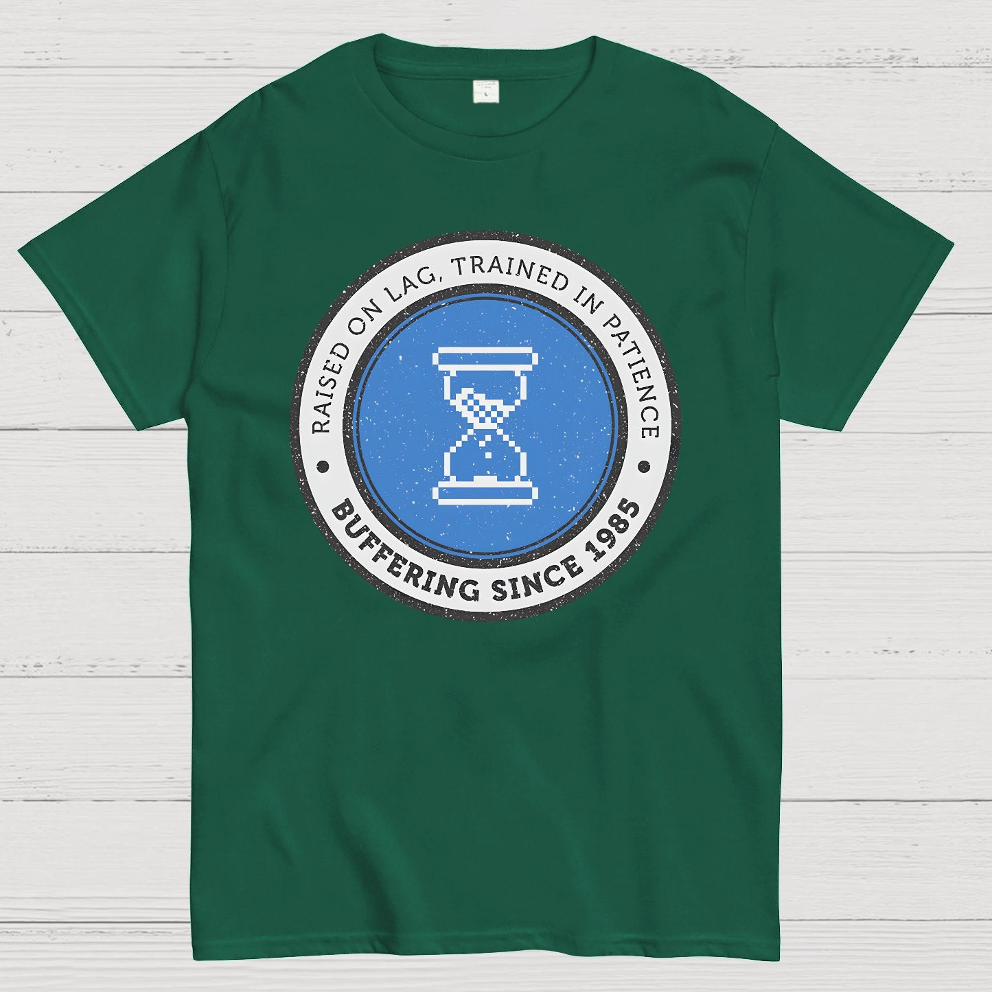 Raised on Lag Geek T-Shirt