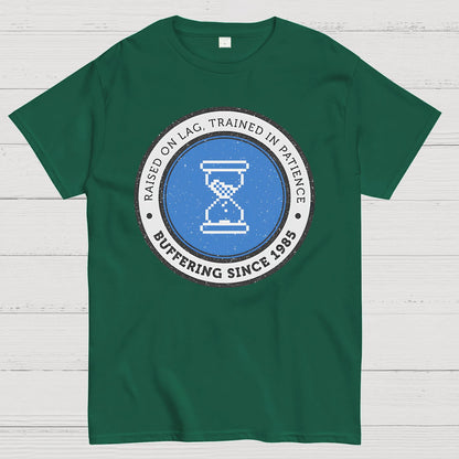 Raised on Lag Geek T-Shirt