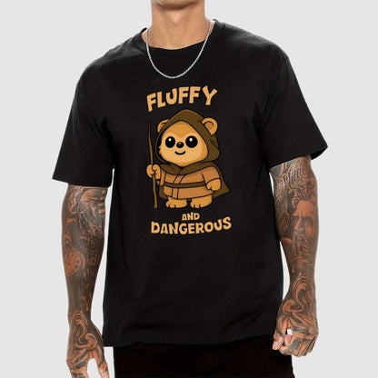 Fluffy and Dangerous Geek T-Shirt