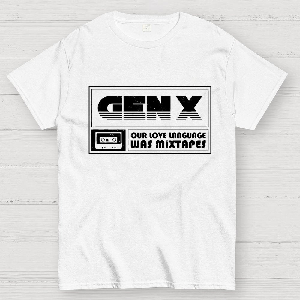 Gen X – Cassette Lover Geek T-Shirt