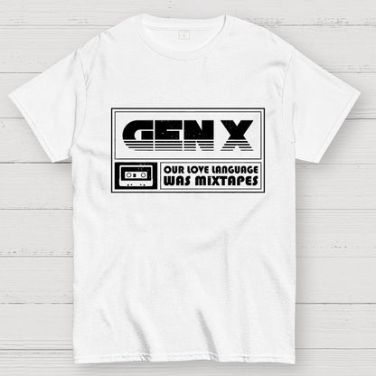 Gen X – Cassette Lover Geek T-Shirt