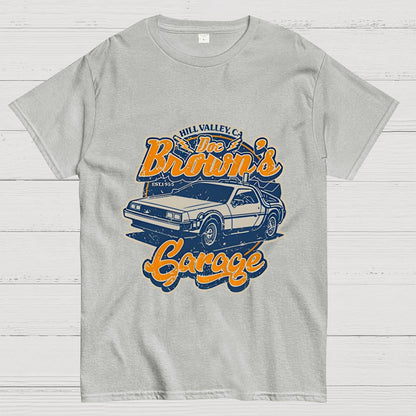 Doc Brown's Garage Geek T-Shirt