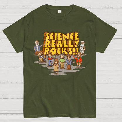 Science Really Rocks!Geek T-Shirt