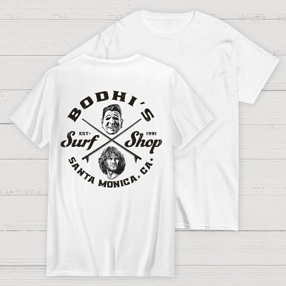 Bodhi's Surf Shop Back-Printed Geek T-Shirt