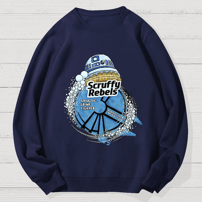 Scruffy Outlaws Nerd Geek Cotton Sweatshirt