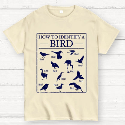 How To Identify A Bird Geek T-Shirt