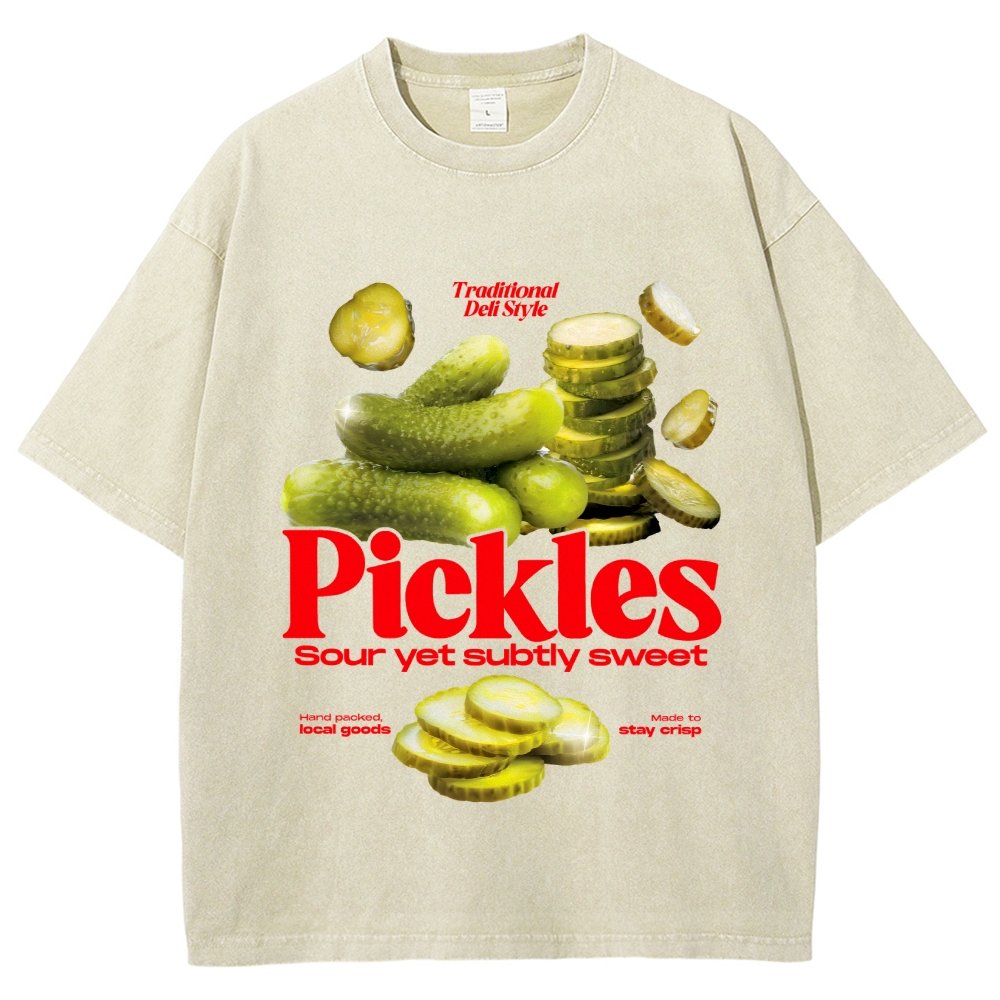 Retro Pickle Commercial Vintage Distressed T-shirt