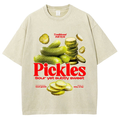 Retro Pickle Commercial Vintage Distressed T-shirt