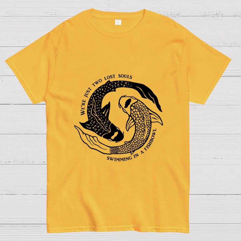 We're Just Two Lost Souls, Swimming In A Fish Bowl Geek T-Shirt