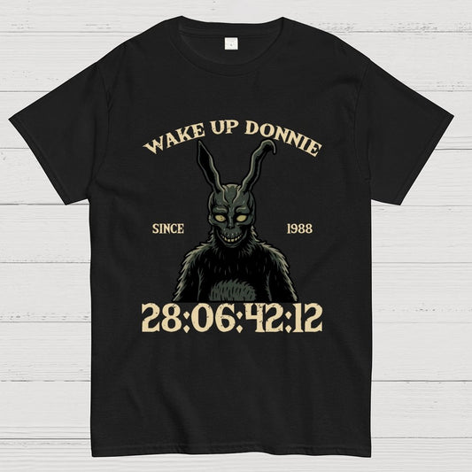 Wake up donnie Unisex Geek T-Shirt