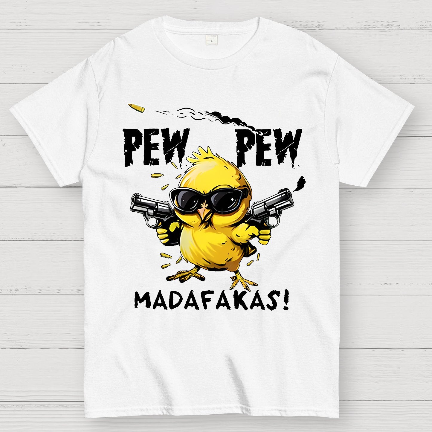 PEW PEW MADAFAKAS! Geek T-Shirt