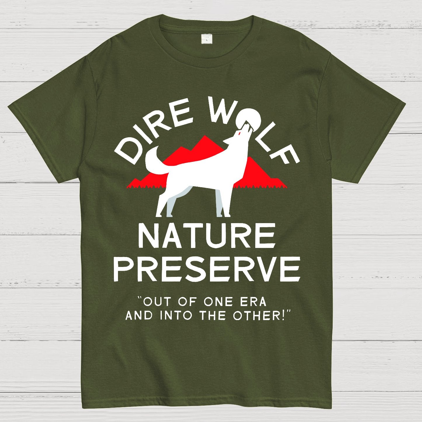 Mystic Wolf Nature Preserve Geek T-Shirt