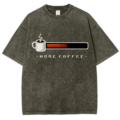 Coffee Bar Vintage Distressed T-shirt