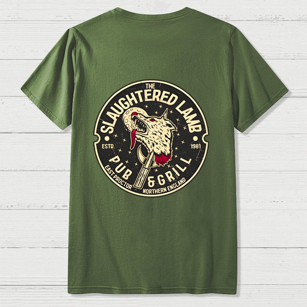 The Mysterious Abode Unisex Front And Back Printing Geek T-Shirt