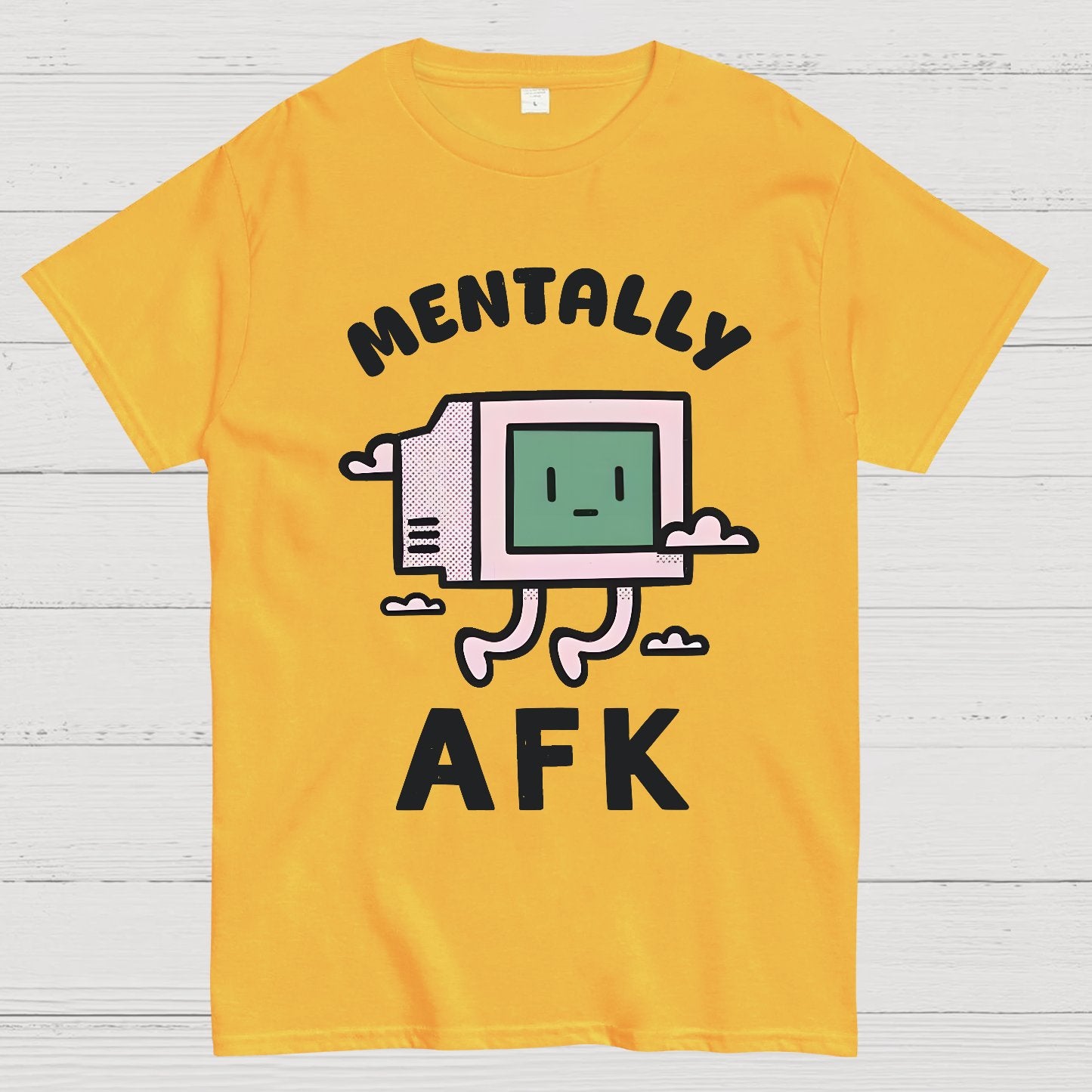 Mentally AFK Geek T-Shirt