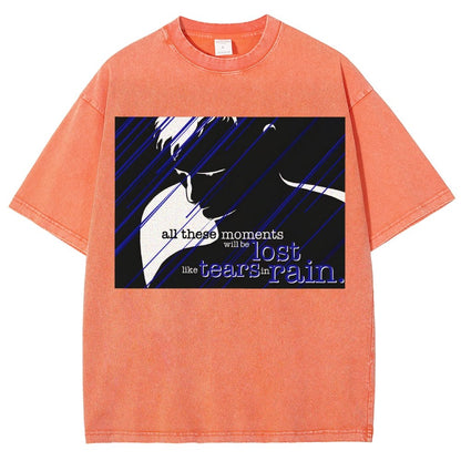 Like... Tears In Rain. Vintage Distressed T-shirt